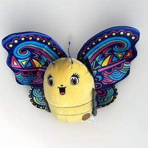 Little Brownie Bakers Originals Butterfly 12" Plush Girl Scouts Vibrant Colors